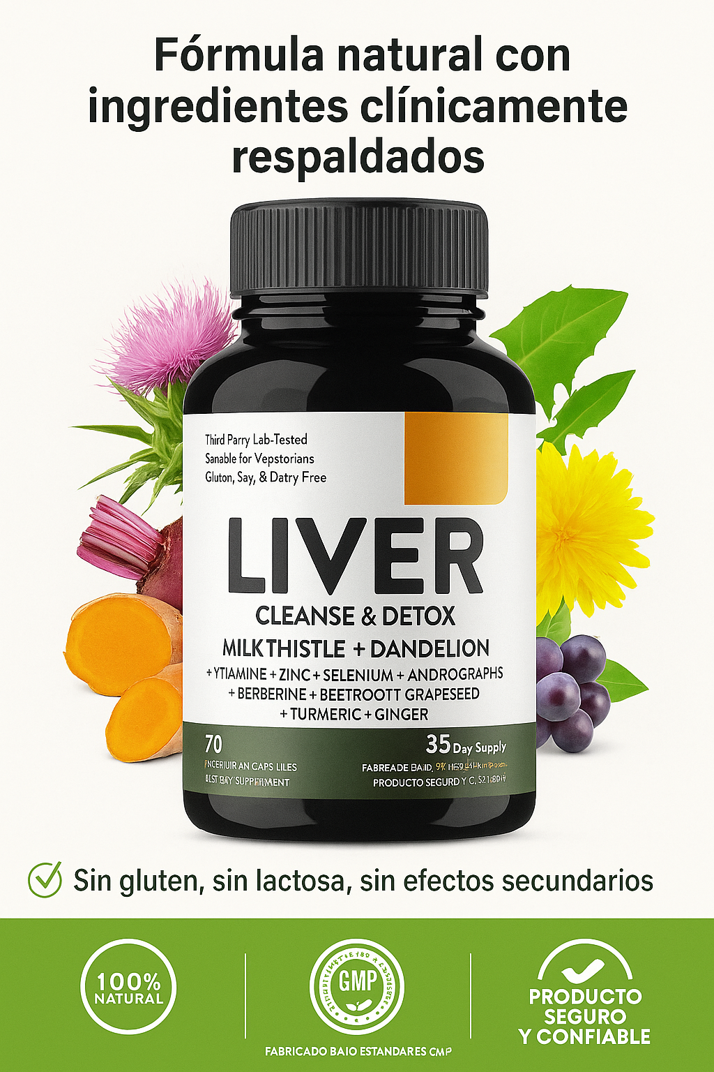 Liver Cleanse Y Detox + ENVIO GRATIS