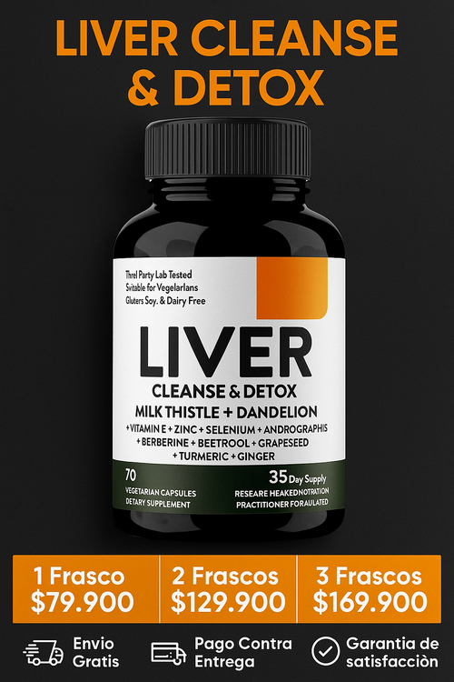 Liver Cleanse Y Detox + ENVIO GRATIS