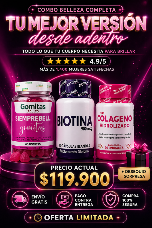 GEL + CREAT MUJER + SIEMPREBELL