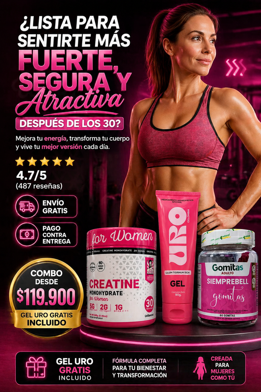 ENERGÍA, BELLEZA Y EQUILIBRIO EN UN SOLO COMBO✨ + URO GRATIS + ENVIO GRATIS