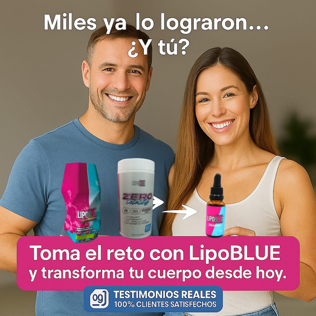 COMBO LIPOADELGAZANTE LIPOBLUE 100% ORIGINAL🔥💪🏼🔥